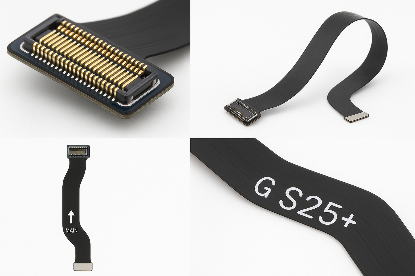 Samsung Galaxy S25 Plus Flex Cable Detail Views