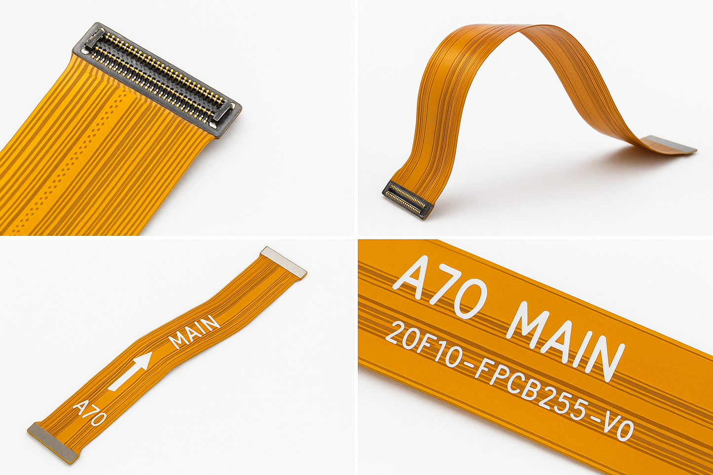 Samsung Galaxy A70 Flex Cable Detail Views