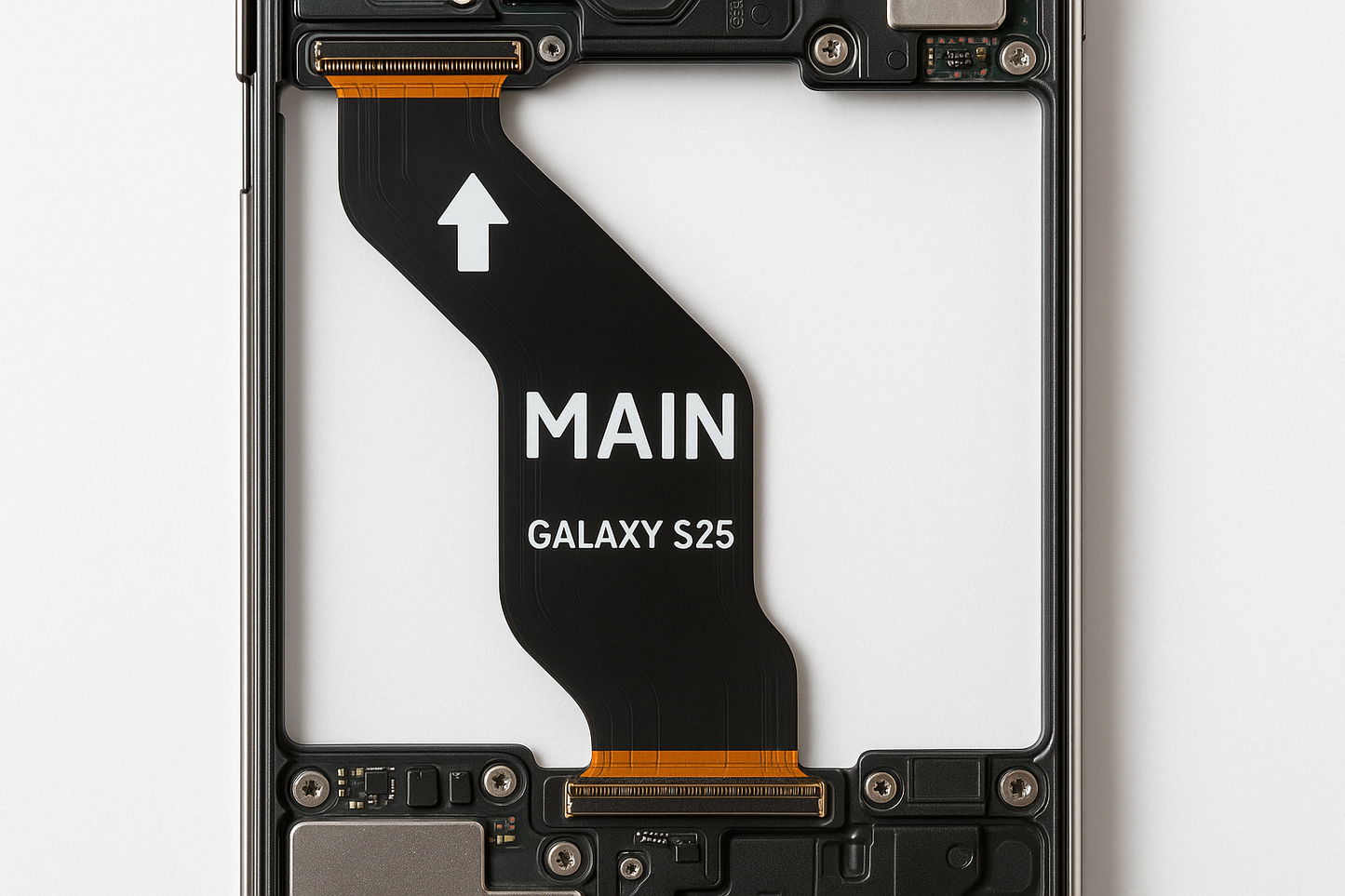 Samsung Galaxy S25 Flex Cable Installation View