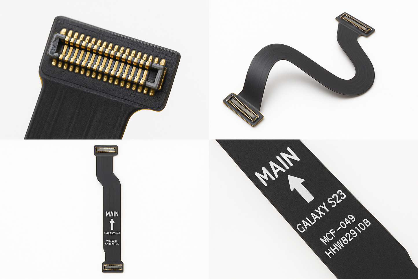 Samsung Galaxy S23 Flex Cable Detail Views