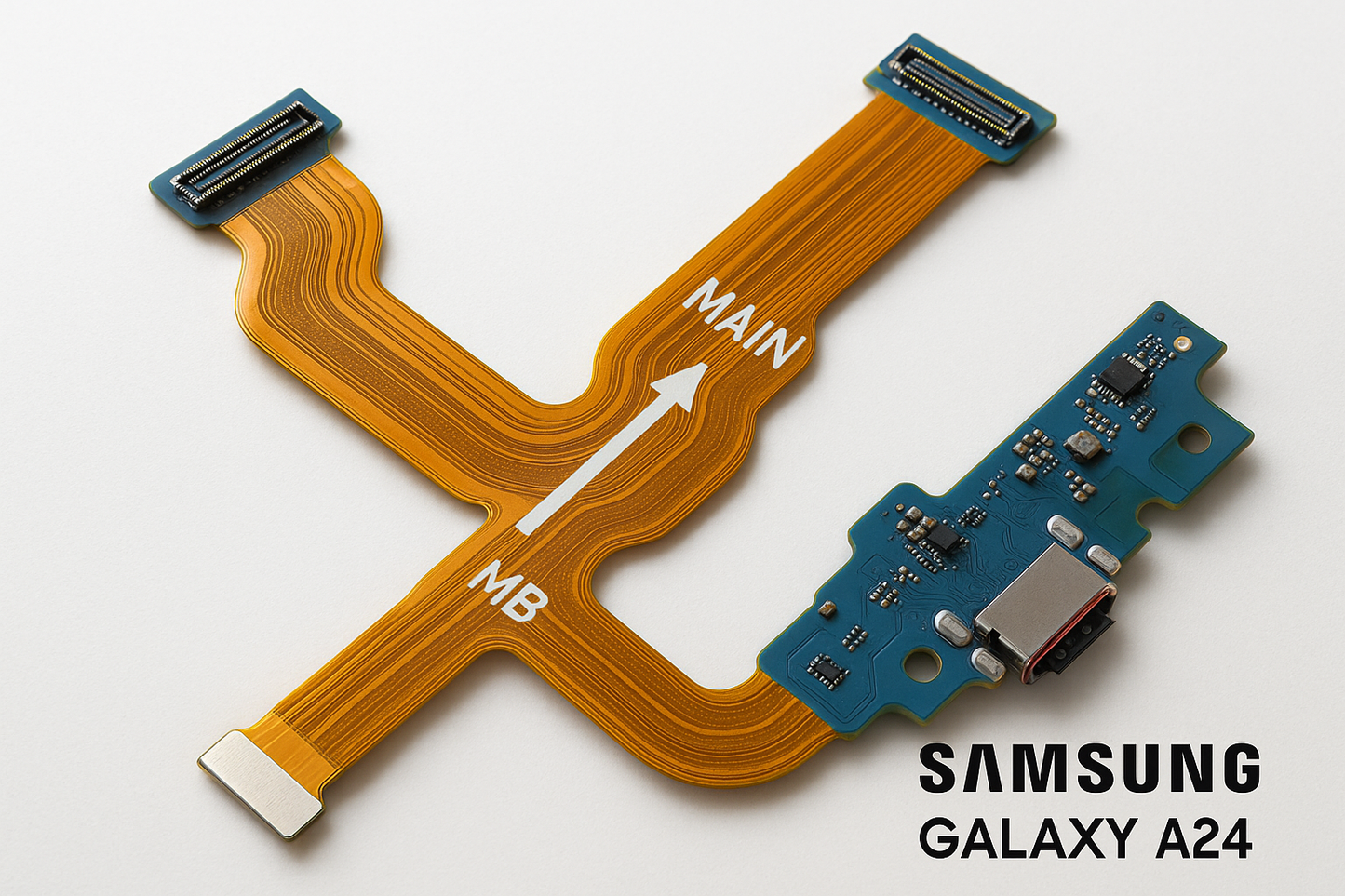Samsung Galaxy A24 Flex Cable Installation View