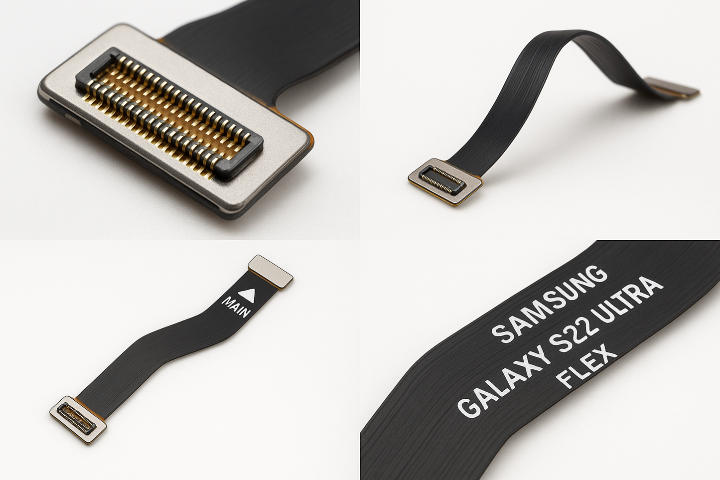 Samsung Galaxy S22 Ultra Flex Cable Detail Views
