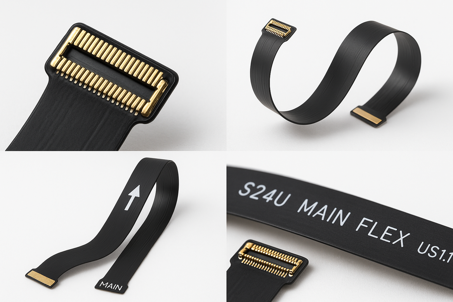 Samsung Galaxy S24 Ultra Flex Cable Detail Views