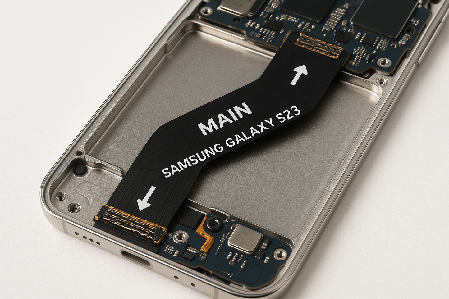 Samsung Galaxy S23 Flex Cable Installation View