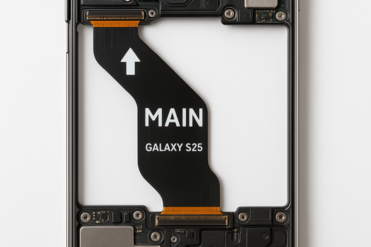Samsung Galaxy S25 Flex Cable Installation View