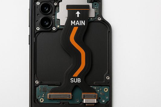 Samsung Galaxy S22 Ultra Flex Cable Installation View