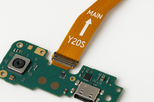 Samsung Galaxy Y20S Flex Cable Installation View