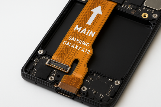Samsung Galaxy A72 Flex Cable Installation View
