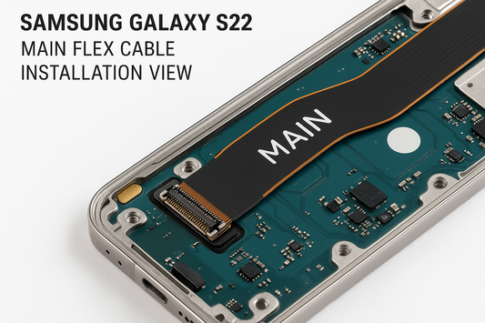 Samsung Galaxy S22 Flex Cable Installation View
