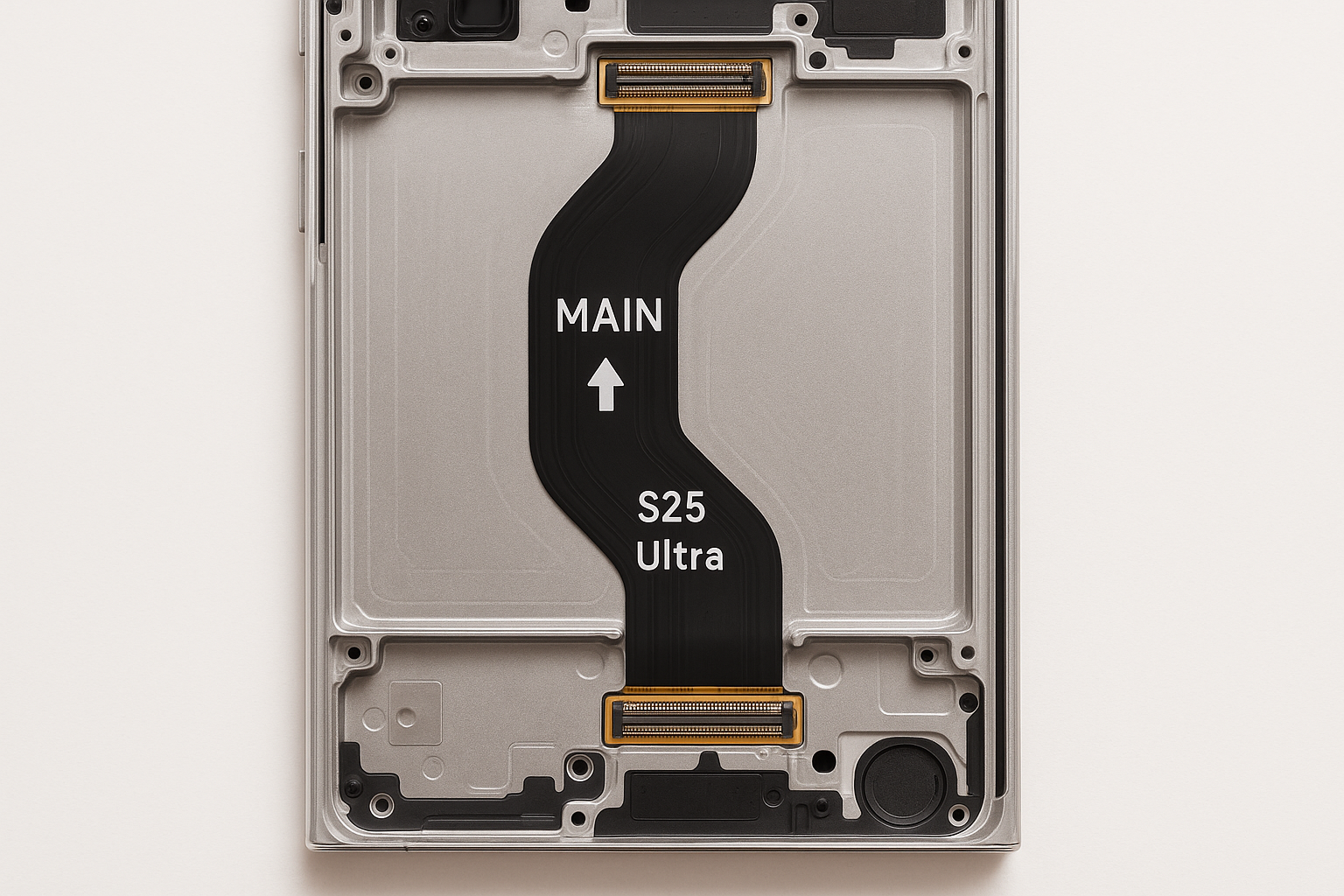 Samsung Galaxy S25 Ultra Flex Cable Installation View