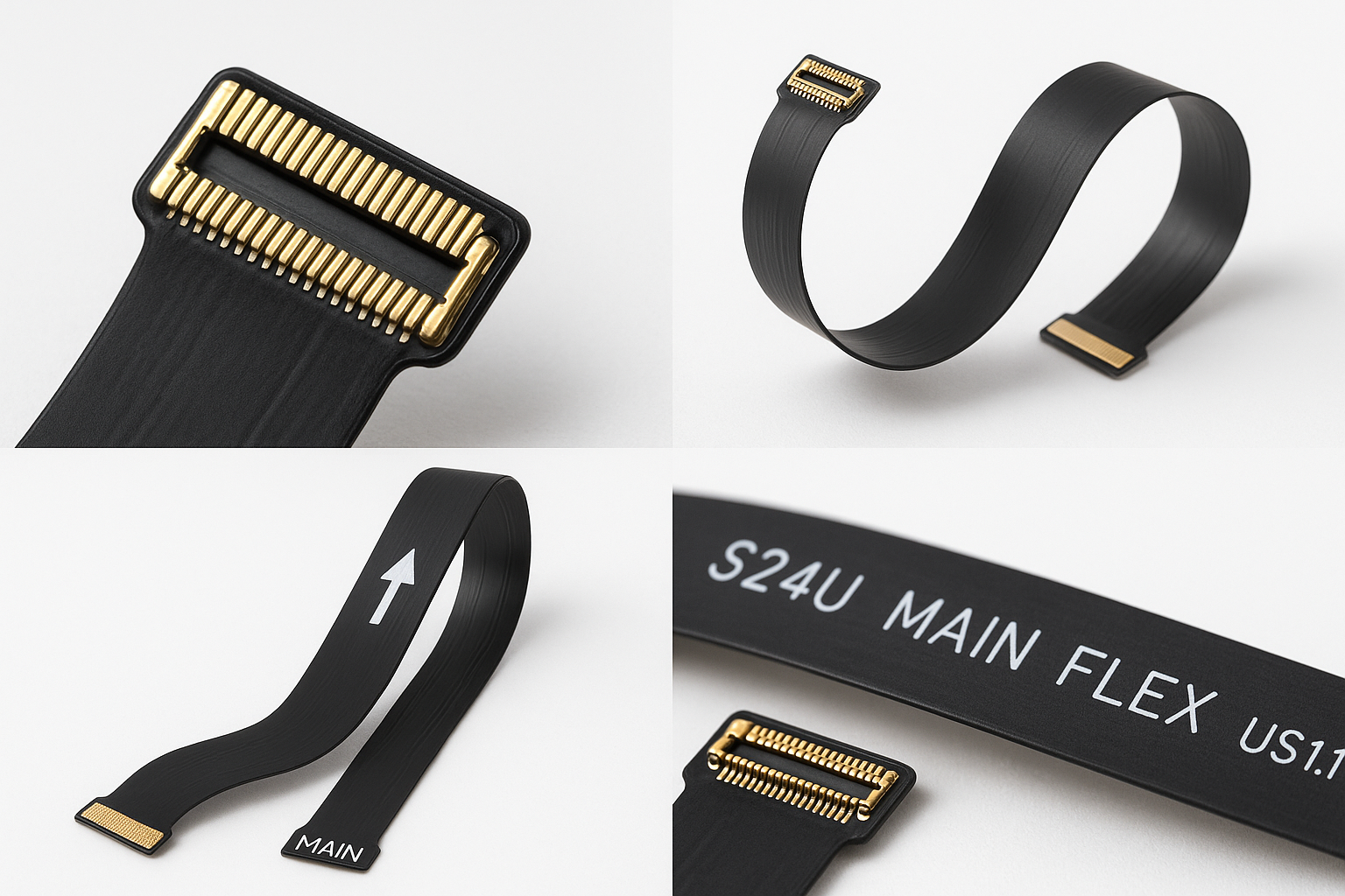 Samsung Galaxy S24 Ultra Flex Cable Detail Views