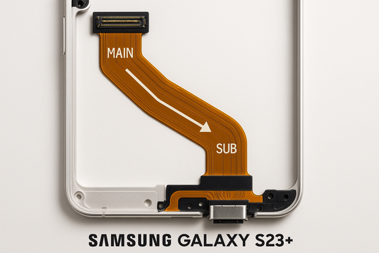 Samsung Galaxy S23 Plus Flex Cable Installation View