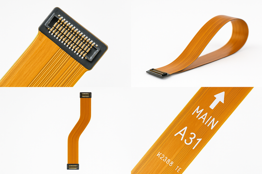 Samsung A31 Flex Cable Detail Views